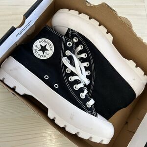 Converse All Star Black Canvas High Tops